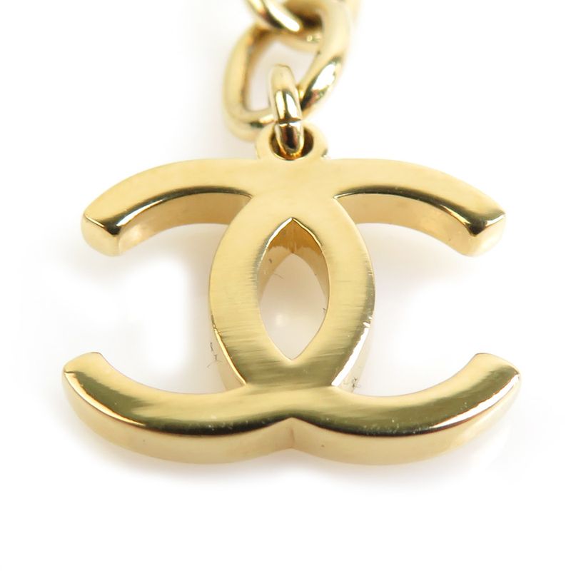 Chanel Pendant Gold Necklace — view 6