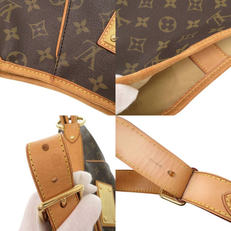 Louis Vuitton Galleria PM Monogram Brown Shoulder Bag 0830 — view 8