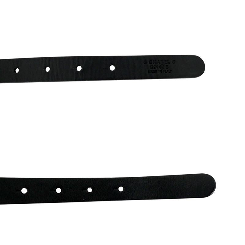 Chanel Chain Belt Black Gdhardware Aaa436 Coco Mark 70 28 — view 5