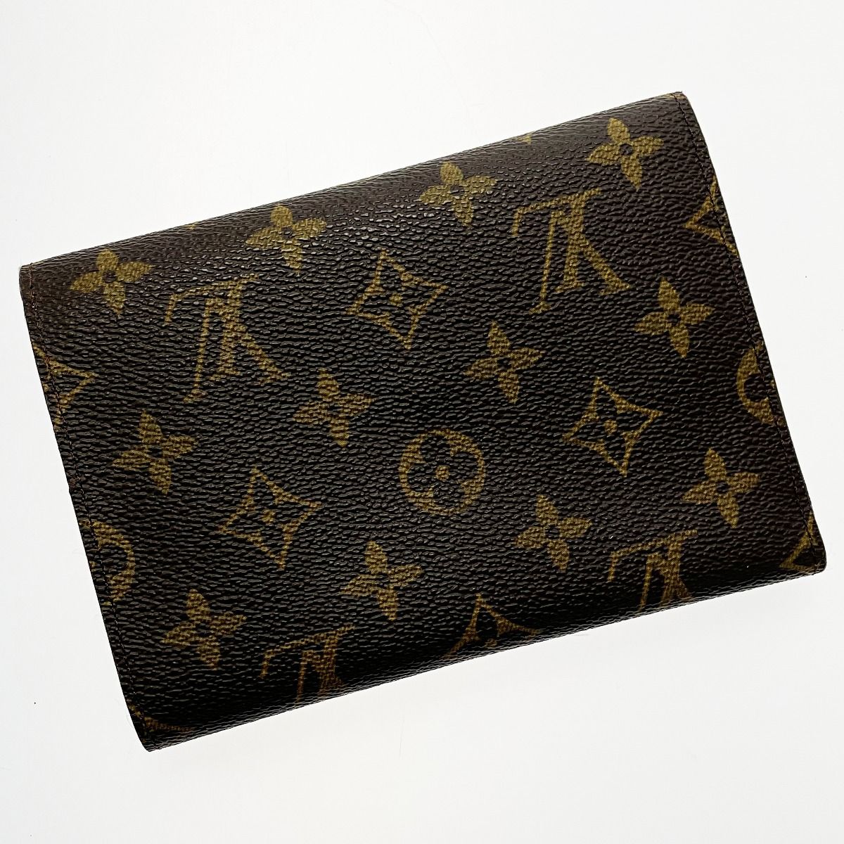 Louis Vuitton Porte Tresor Etuit Papier Sp0937 Brown Monogram Bifold Wallet — view 2