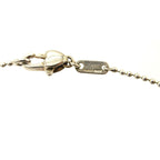 Gucci Heart 925 AG Silver Ball Chain Necklace 0200 — view 4
