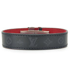Louis Vuitton Bangle Bracelet Vuguetlac Monogram Calf Metal Noir Black — view 3
