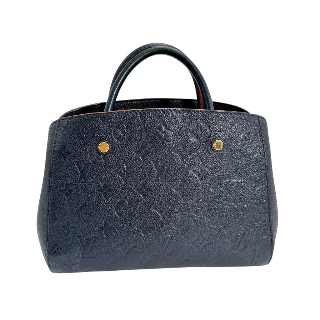 Louis Vuitton Empreinte Montaigne BB Marine Rouge Shoulder Bag — view 2