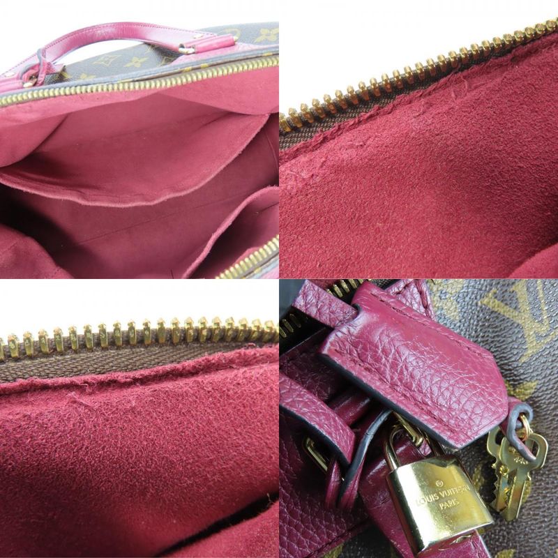 Louis Vuitton Handbag Retiro Monogram Leather Brown Aurore Gold Hardware — view 7