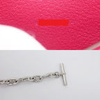 Hermes Chaine D'ancre Compact Wallet Chevre Pink — view 8