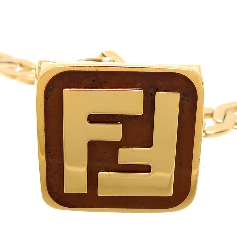 Fendi 21 Logo Ring Necklace — view 5