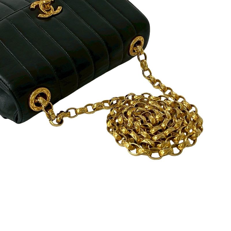 Chanel Vintage Coco Lambskin Leather Chain — view 5