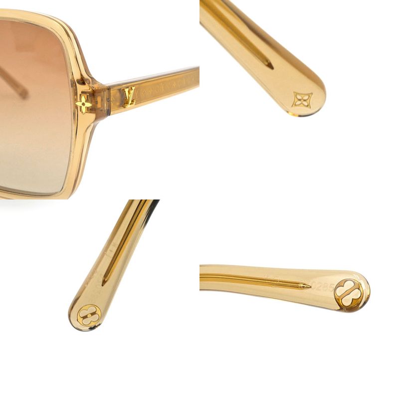 Louis Vuitton Sunglasses Aura Square Ambre Z3045 E Gdhardware — view 8