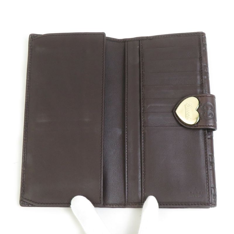 Gucci Bifold Long Wallet Guccissima — view 3