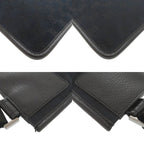 Gucci 27639 GG Canvas Leather Black Shoulder Bag 1047 — view 3