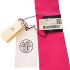 Hermes Twilly Plumetis Silk Rose Multicolor 0771 — view 3