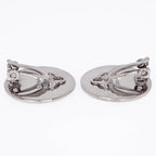 Hermes Serie Earrings Silver Accessories — view 7