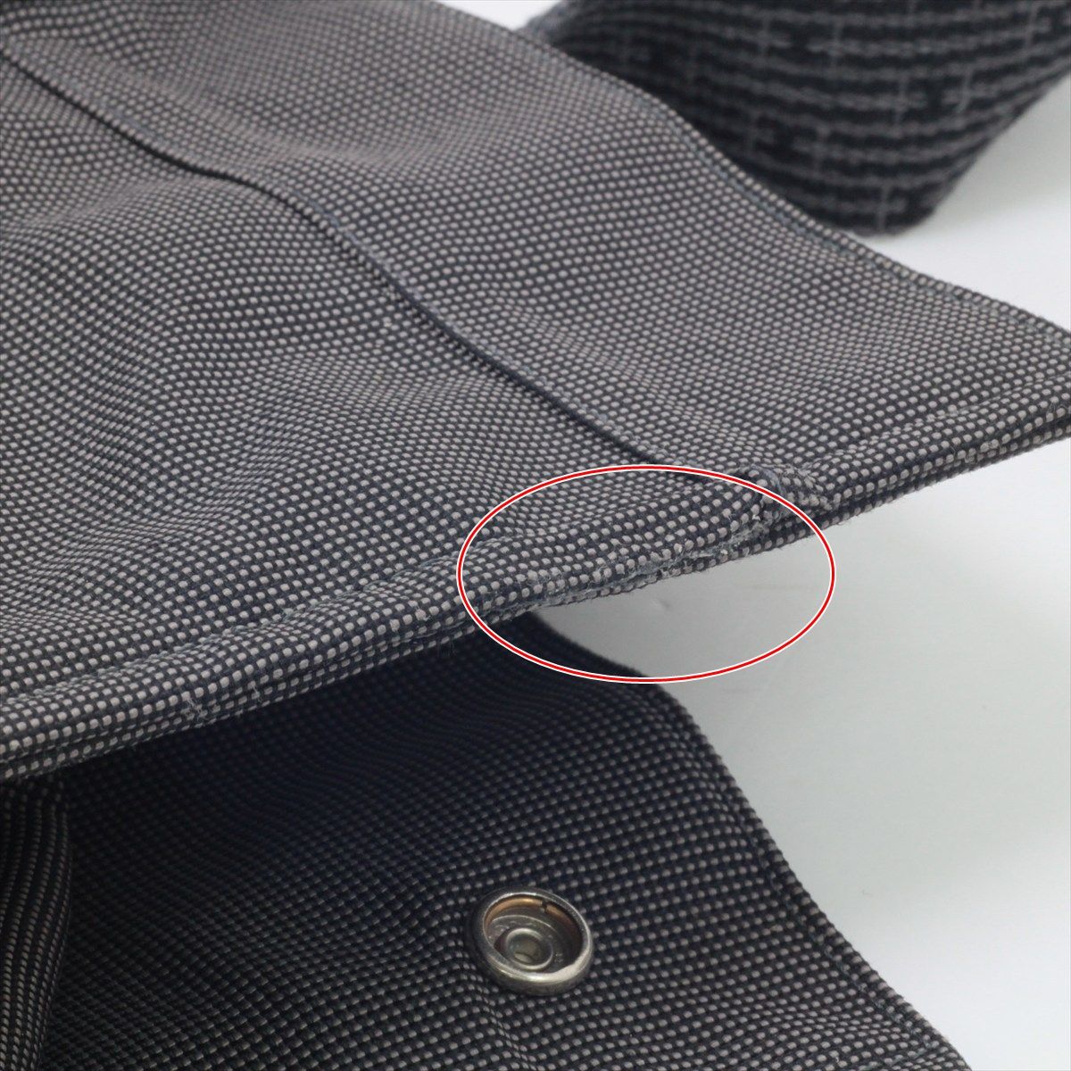 Hermes Her Line TGM Tote Bag Gray — view 6