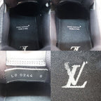 Louis Vuitton Trainers Sneakers 1 Ad6 dz Noir Black Gray — view 6