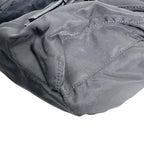 Prada Triangle Logo Backpack Daypack Black — view 5