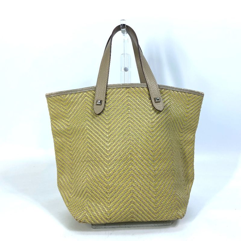 Hermes Tote Bag Cabas Chennai PM Leather Yellowish — view 2
