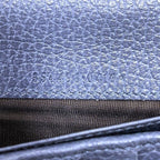 Gucci Bifold Long Wallet Purple Swing Leather — view 5
