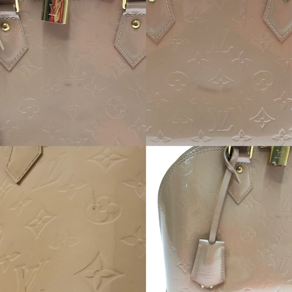 Louis Vuitton Handbag Monogram Vernis Alma PM Dune — view 8