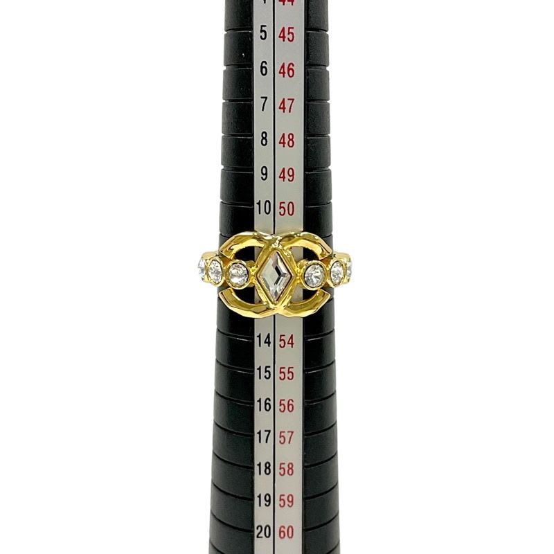 Chanel Ring Coco Mark Rhinestone — view 7