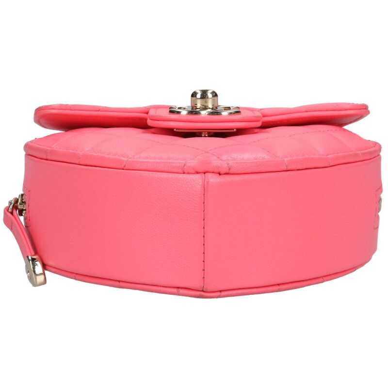 Chanel Quilted Heart Chain Shoulder Bag — view 4