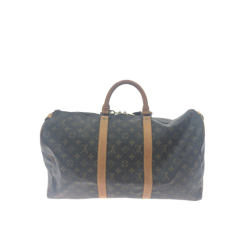 Louis Vuitton Boston Bag Monogram Keepall 50 key Miss Ing Brown — view 2