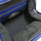 Fendi Selleria 8 Bn258 Mini Adele 2-Way Bag Leather Blue — view 9