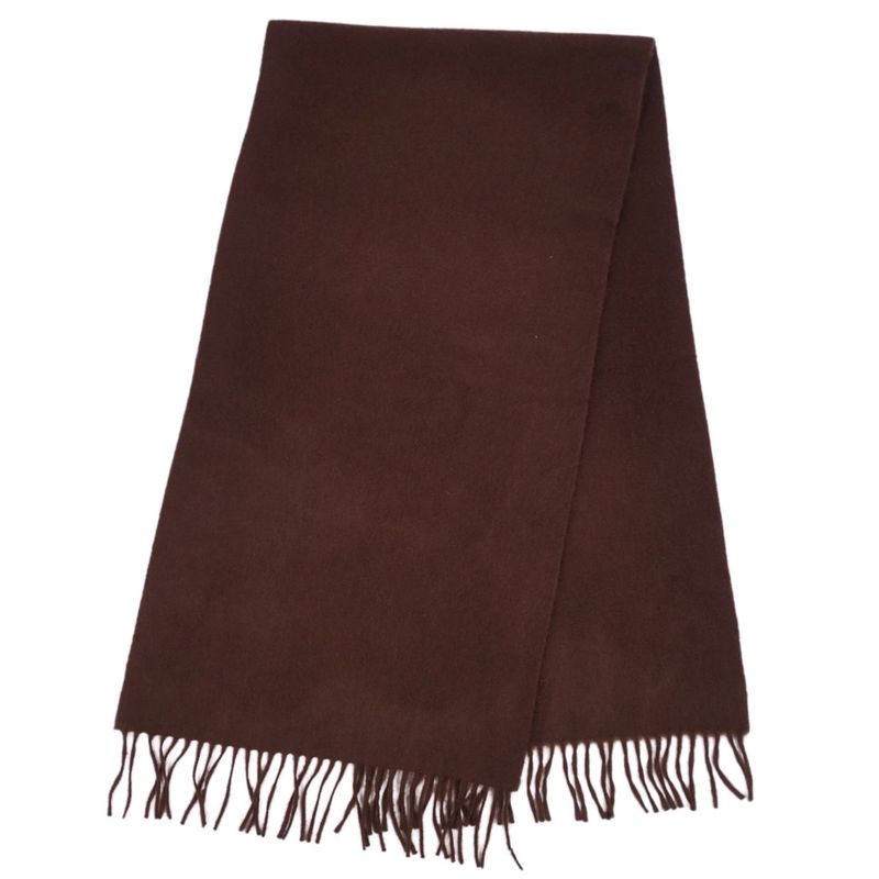 Hermes Scarf Shawl Cashmere Fringe — view 3