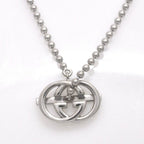 Gucci Ball Chain Necklace in Silver with Star Ring — view 3