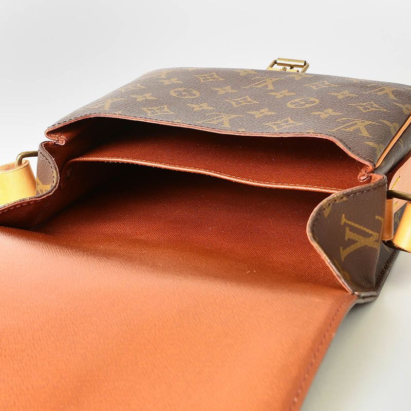 Louis Vuitton Shoulder Bag Cartes Ciel MM Brown — view 5
