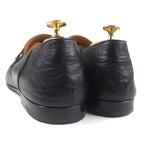 Hermes 2023 Leather Silver Hardware H Logo Square Toe 2 way Loafer — view 3