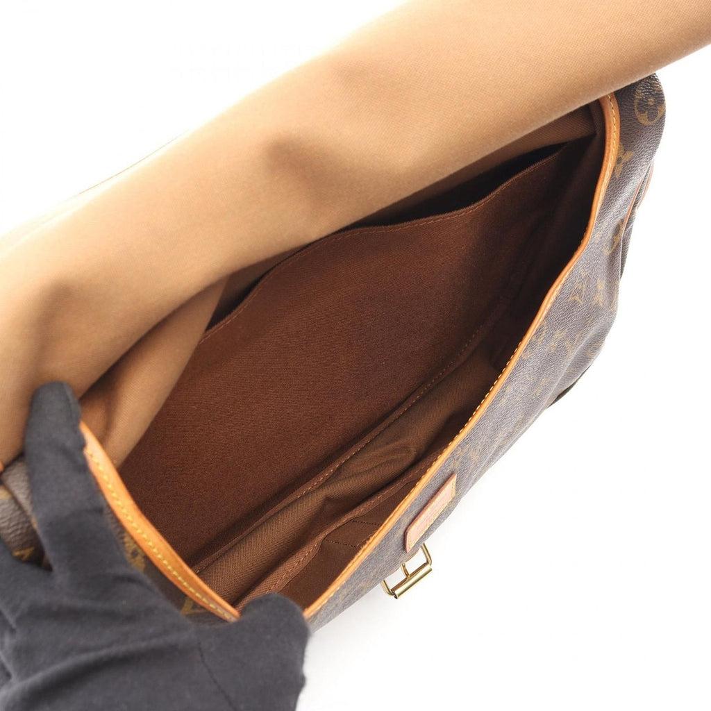 Louis Vuitton Shoulder Bag Saumur 35 Monogram Leather — view 3
