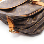 Louis Vuitton Shoulder Bag Saumur 35 Monogram Leather — view 8