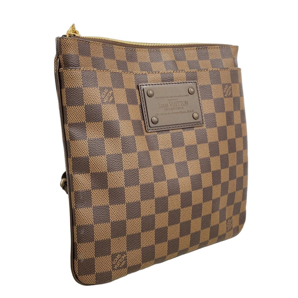 Louis Vuitton Shoulder Bag Damier Pochette Pratt Brooklyn Ebene — view 2