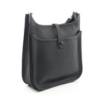 Hermes Shoulder Bag Evelyne 3 Trois PM Black Leather — view 2