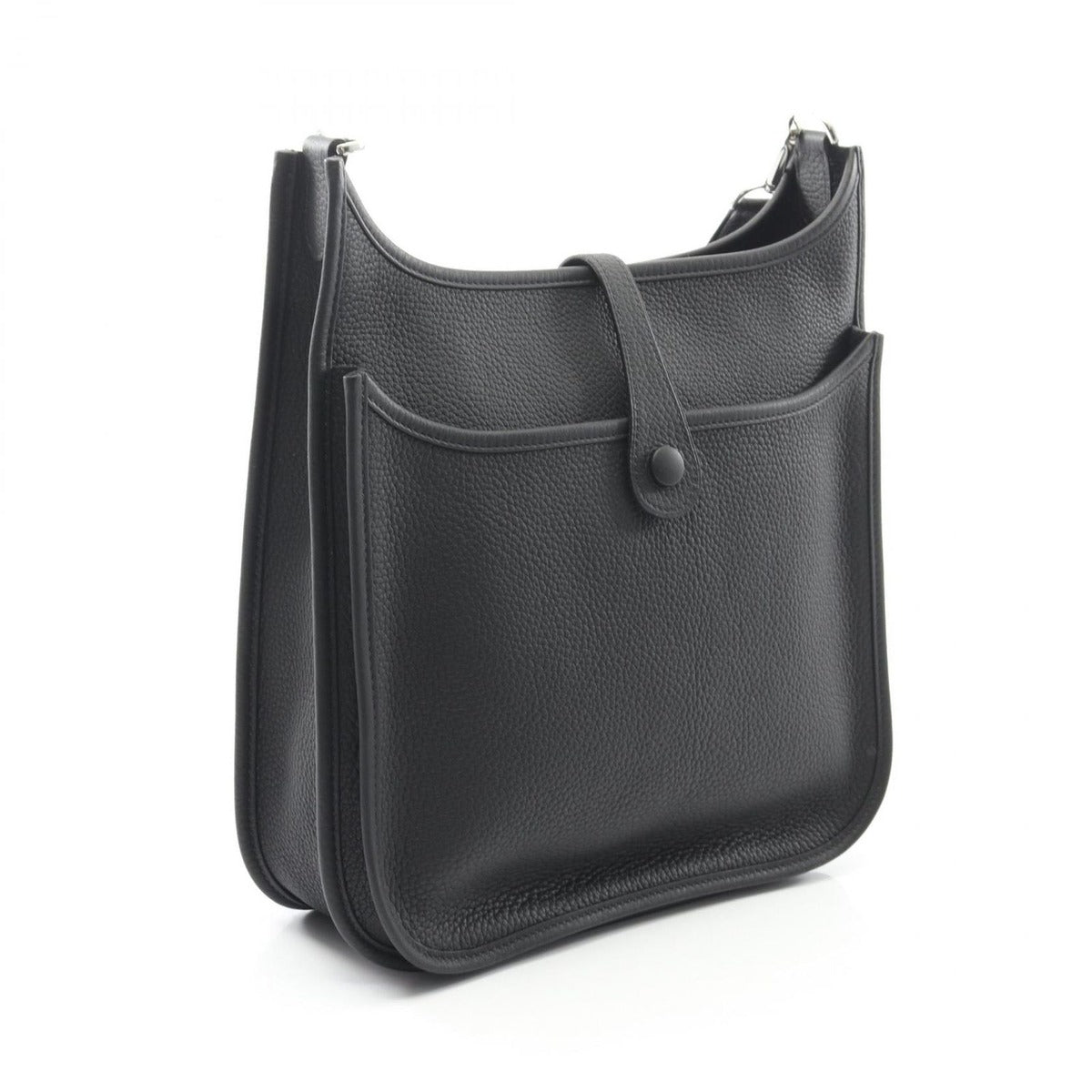 Hermes Shoulder Bag Evelyne 3 Trois PM Black Leather — view 2