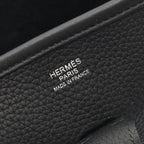Hermes Shoulder Bag Evelyne 3 Trois PM Black Leather — view 4