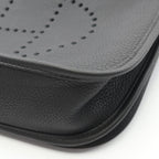 Hermes Shoulder Bag Evelyne 3 Trois PM Black Leather — view 6