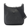 Hermes Shoulder Bag Evelyne 3 Trois PM Black Leather