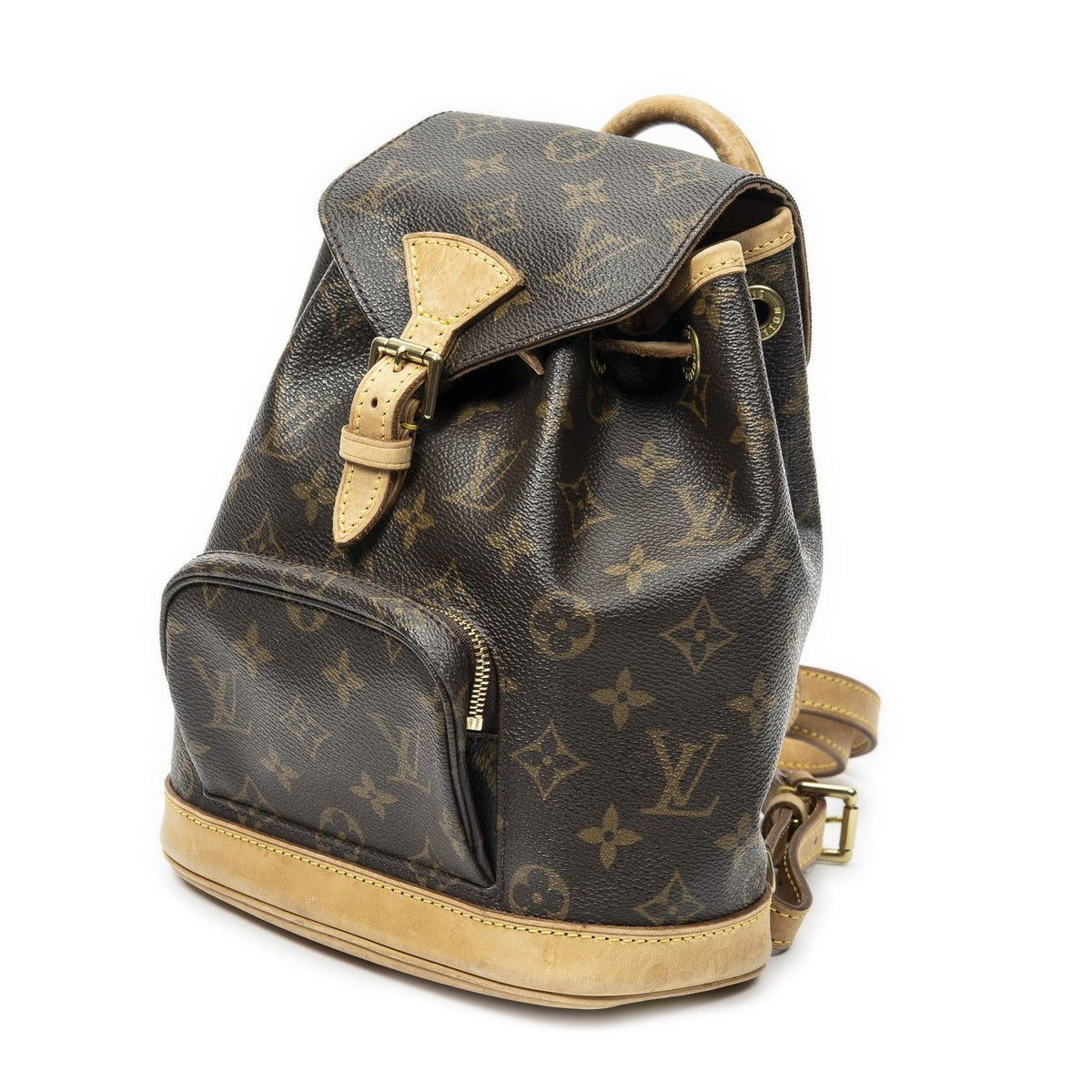 Louis Vuitton Montsouris Brown Monogram Canvas AB — view 2
