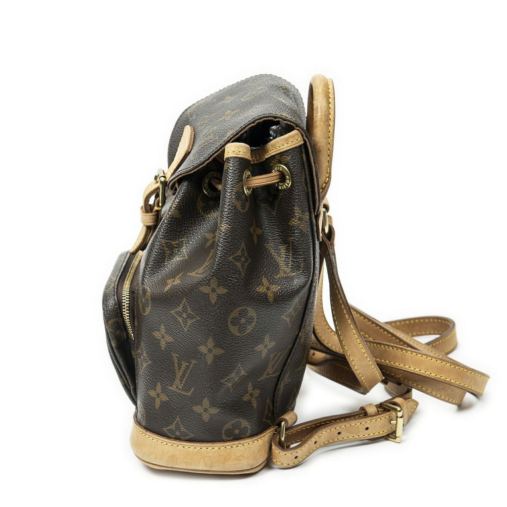 Louis Vuitton Montsouris Brown Monogram Canvas AB — view 3