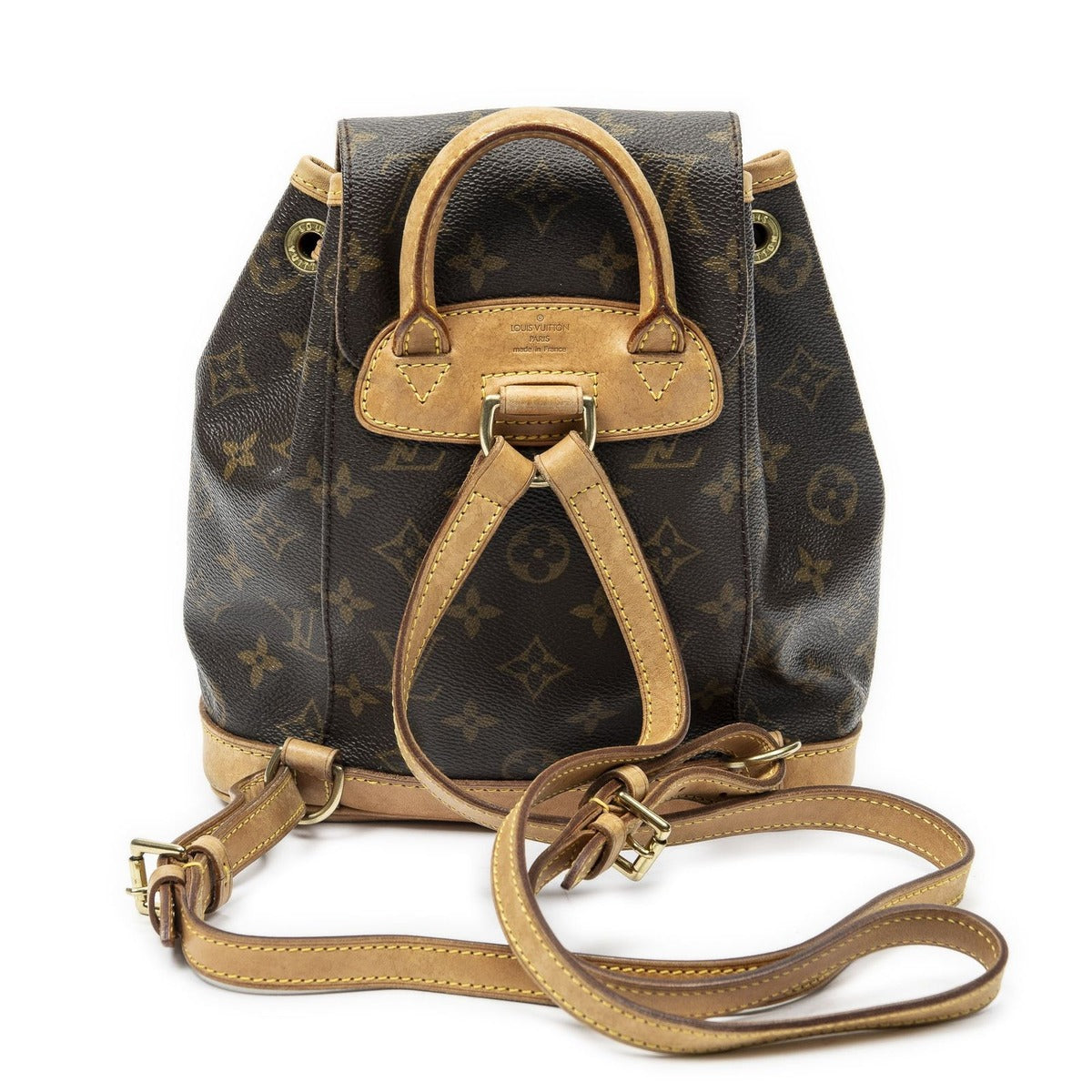 Louis Vuitton Montsouris Brown Monogram Canvas AB — view 5