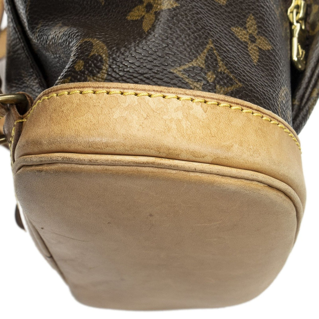 Louis Vuitton Montsouris Brown Monogram Canvas AB — view 7
