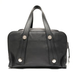 Chanel Handbag Leather Black