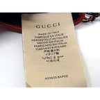 Gucci Horsebit Leather Gloves 7 Red — view 4