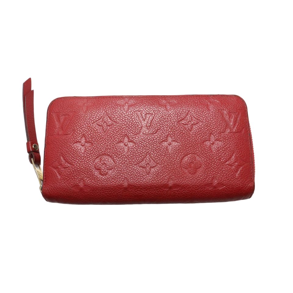 Louis Vuitton Monogram Empreinte Leather Zip Around Wallet