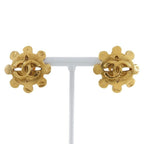 Chanel Coco Mark Vintage Gold Plated 94 P 11.3 g Earrings — view 2