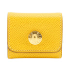 Hermes Post-it Case Sticky Note Leather Yellow