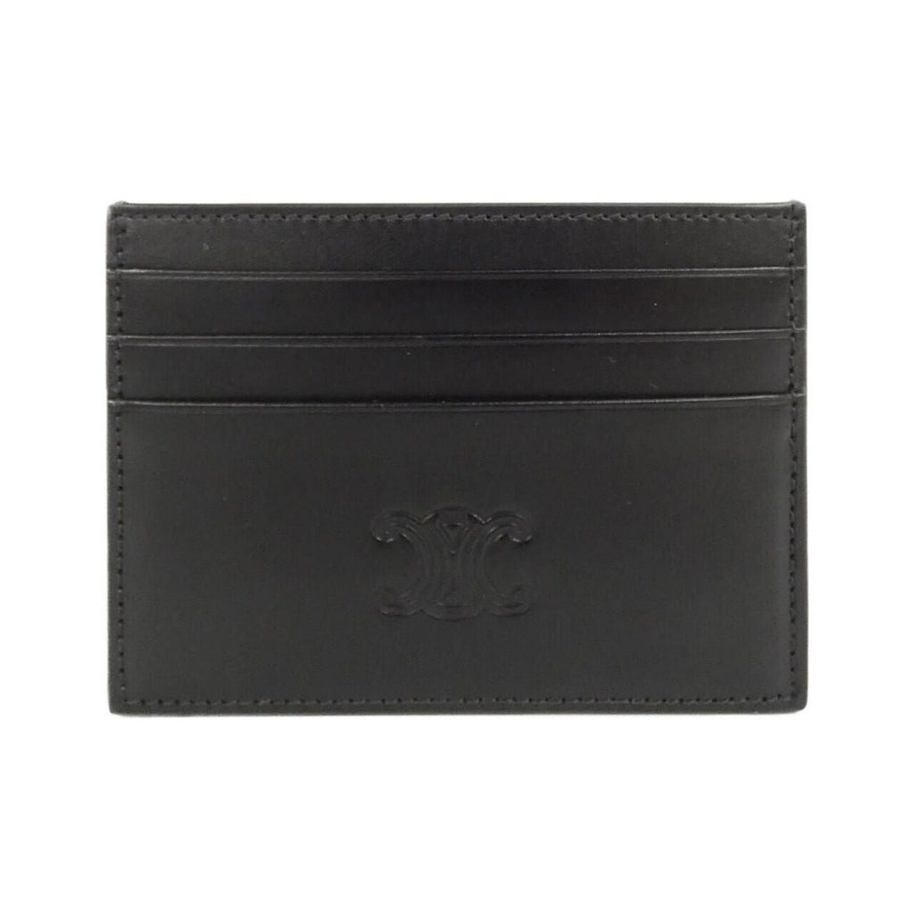 Celine Card Case Card Holders Black