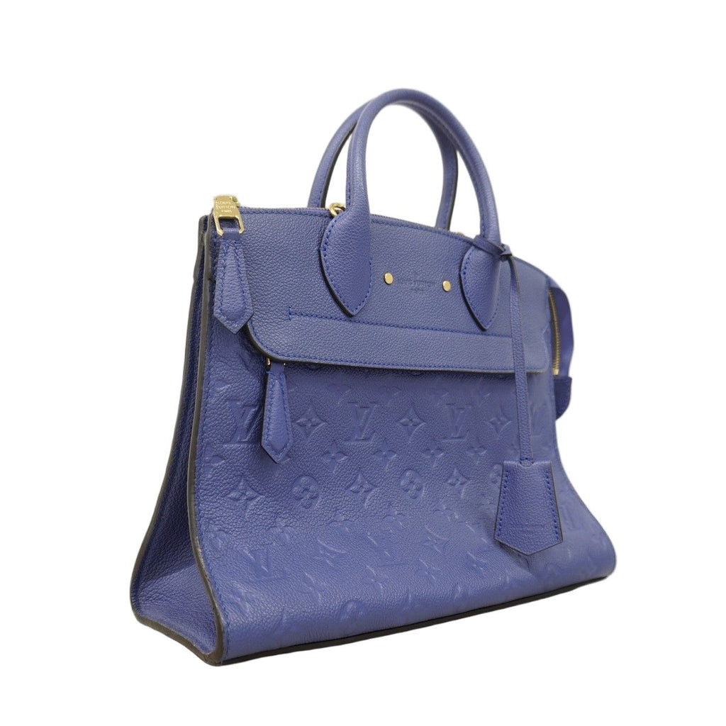 Louis Vuitton Handbag Monogram Empreinte Pont Neuf MM Denim — view 2