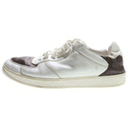 Louis Vuitton Rivoli Line Monogram Leather Lace Up Sneakers